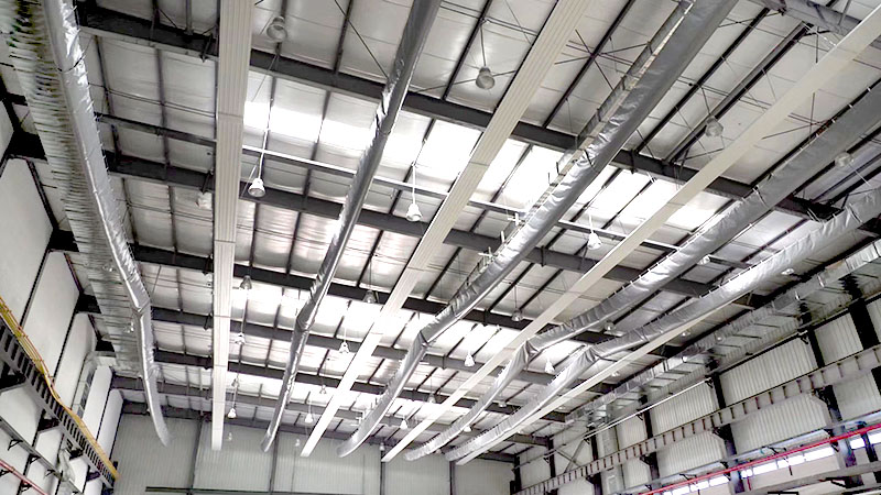  康平輻射板輕松通過水系統(tǒng)打壓實驗